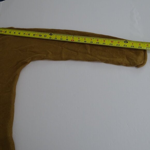 Michael Michael Kors Brown Sweater Knit Top Women Size M Dolman Long Sleeve - Picture 9 of 10